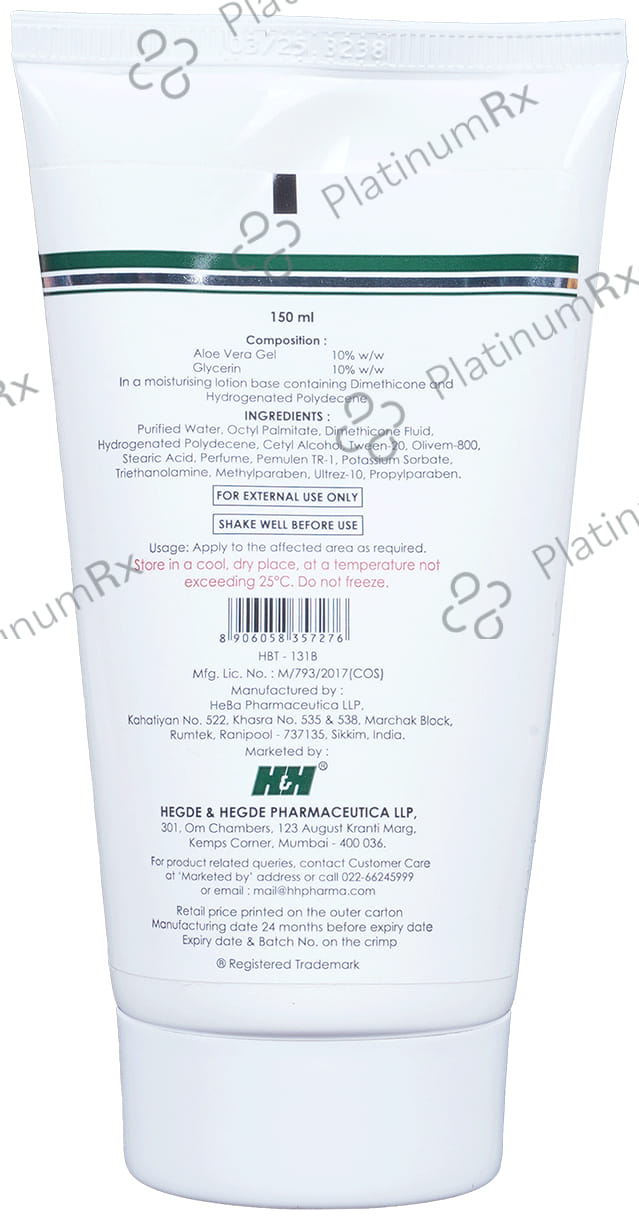 Dermadew Aloe Moisturising Lotion 150ml
