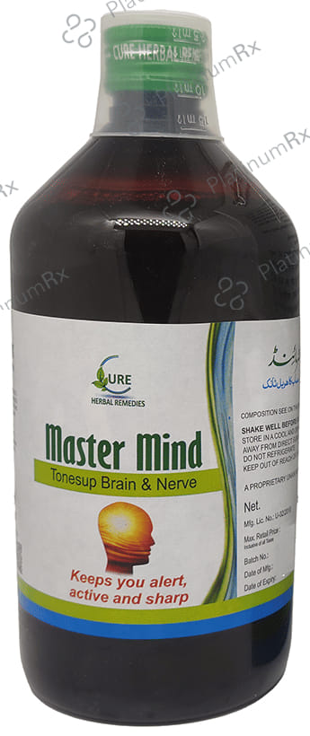 Cure Herbal Remedies Master Mind Syrup 500 ml