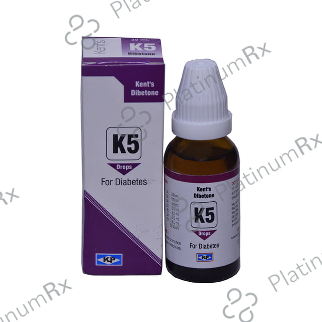 Kent's K5 Diabetes Oral Drops