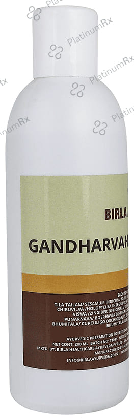 Birla Ayurveda Gandharvahasthadi Tailam