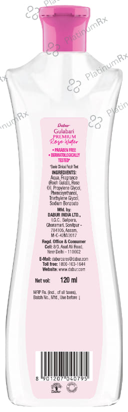 Dabur Gulabari Premium Rose Water 120ml