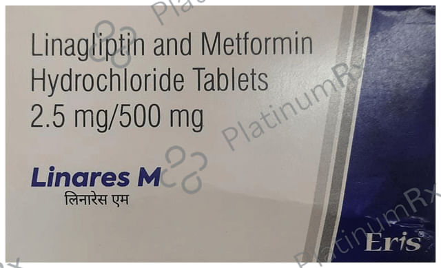 Linares M Tablet 2.5/500mg 10s