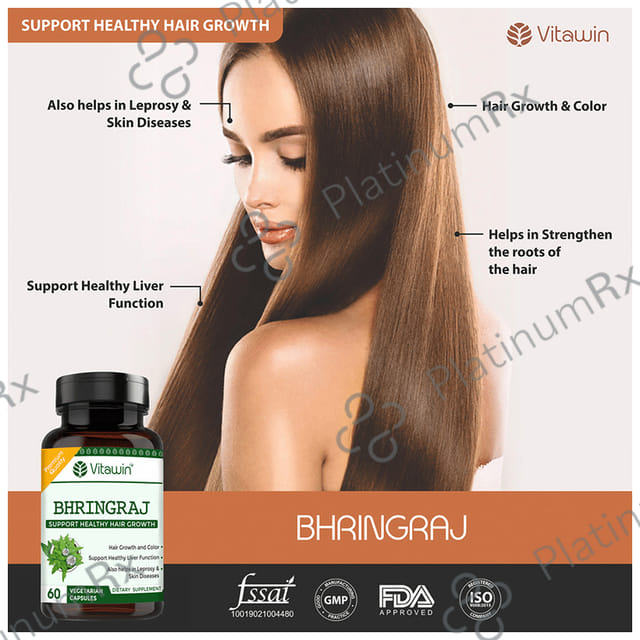 Vitawin Bhringraj Vegetarian Capsule