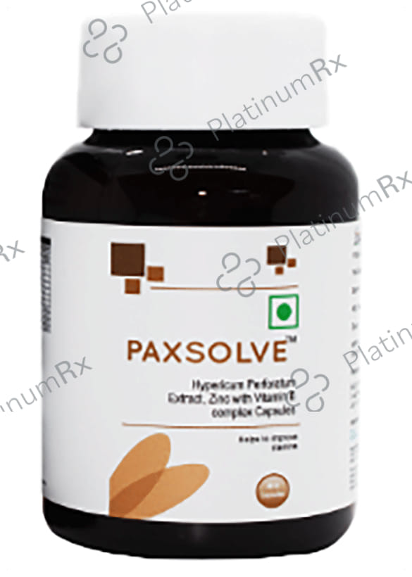 Paxsolve with Zinc & Vitamin B Complex for Stamina Capsule 30s