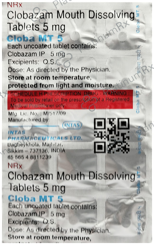 Cloba MT 5mg Tablet