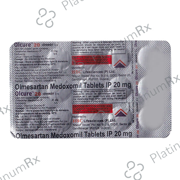 Olcure 20mg Tablet 15s