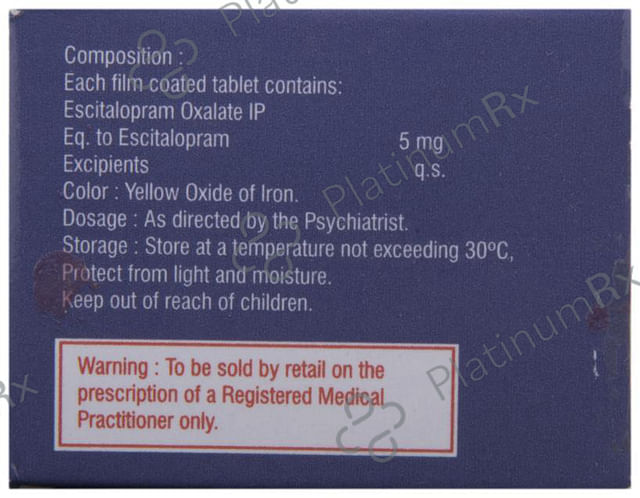 Escigress 5mg Tablet 10s