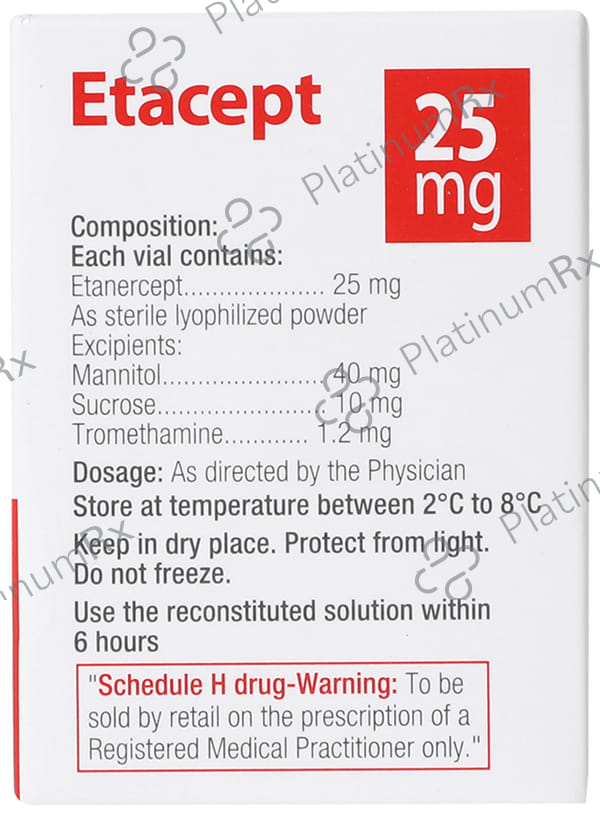 Etacept 25mg Injection
