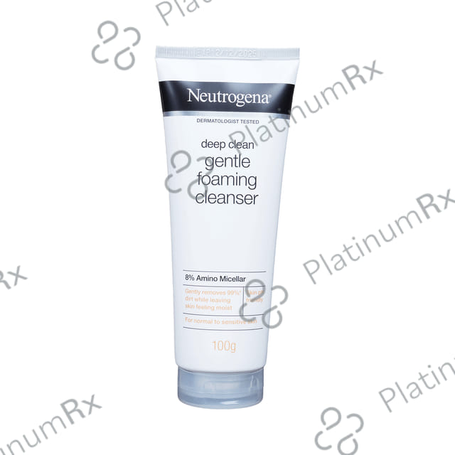 Neutrogena Deep Clean Gentle Foaming Cleanser 100gm