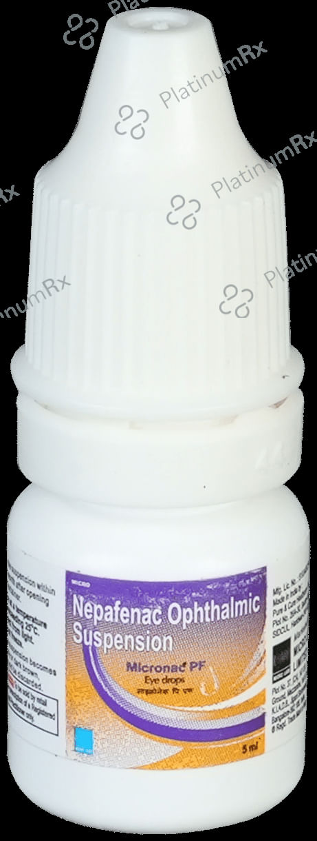 Micronac PF 0.1% Eye Drop 5ml