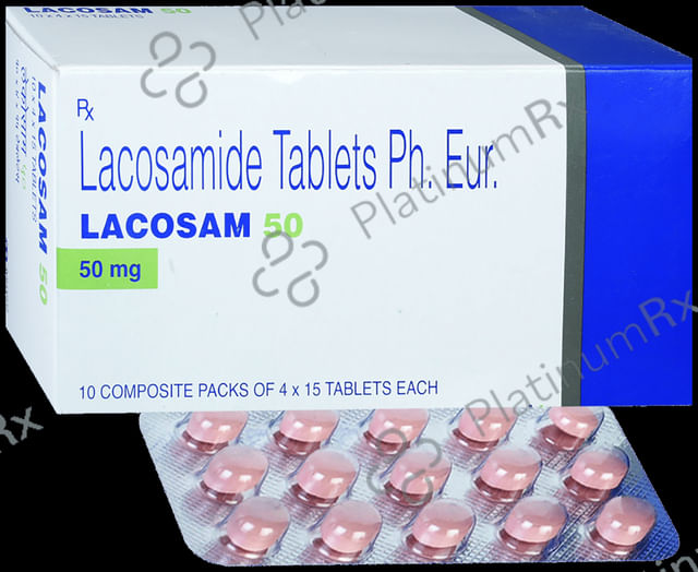 Lacosam 50mg Tablet 15s