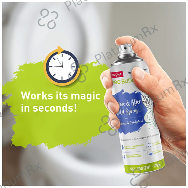 Sirona Toilet Seat Sanitizer Spray