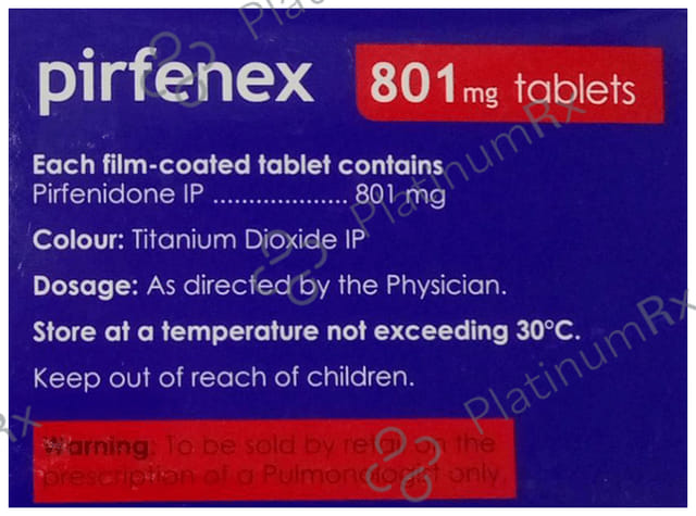Pirfenex 801mg Tablet 10s