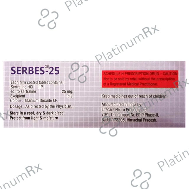 Serbes 25 Tablet