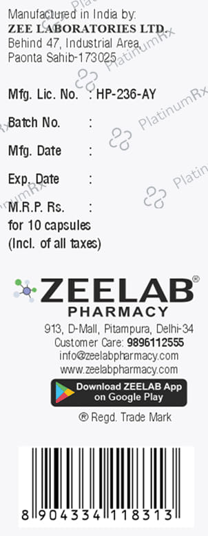 Zee Laboratories Zee Hara Capsule
