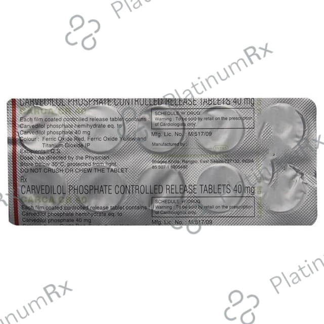 Carca CR 40mg Tablet 10s