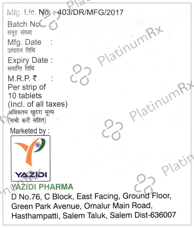 Achepamol 100/325mg Tablet 10s