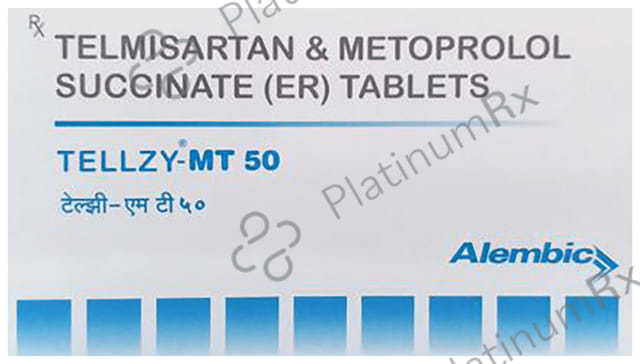 Tellzy MT 50/40mg Tablet ER 15s