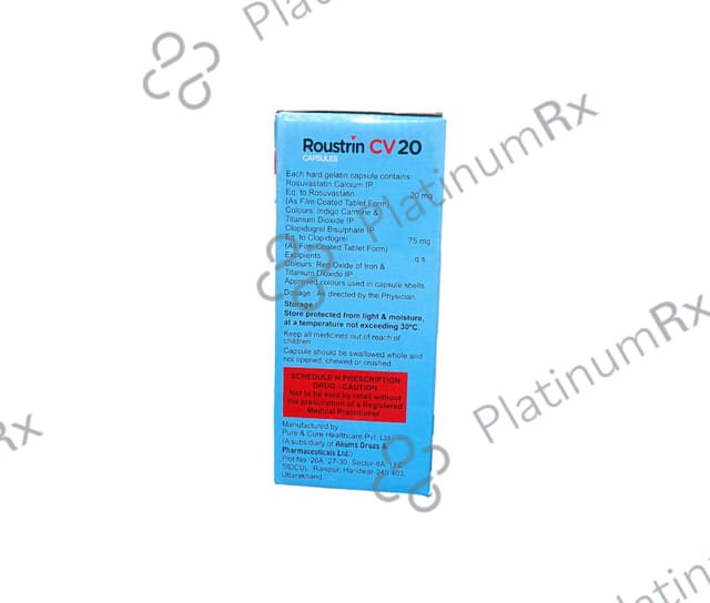 Roustrin CV 20/75mg Capsule 15s