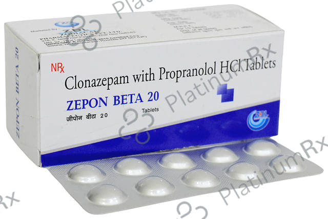 Zepon Beta 20 Tablet