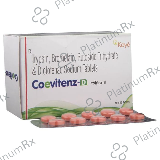 Coevitenz D 90/50/100/48mg Tablet 10s