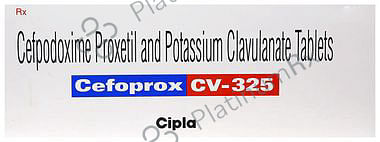 Cefoprox CV 325 Tablet 10s
