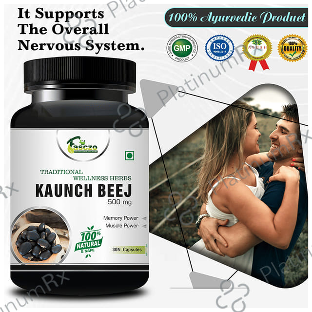 Fasczo Kaunch Beej 500mg Capsule 30 capsules
