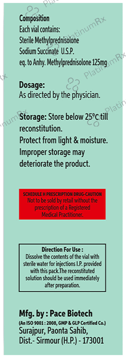 Premedo 125mg Injection