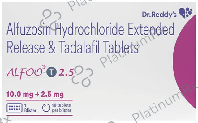 Alfoo T 2.5mg Tablet 10s