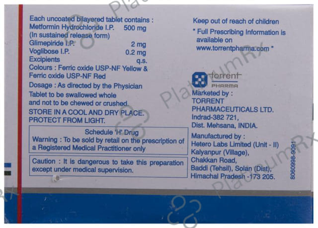 Trivoglitor Tablet SR 10s