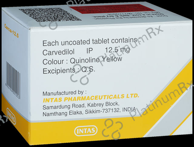 Carca 12.5mg Tablet 15s