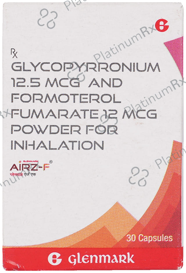 Airz F 12/12.5mcg Capsule 30s