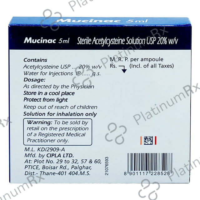 MUCINAC INJECTION