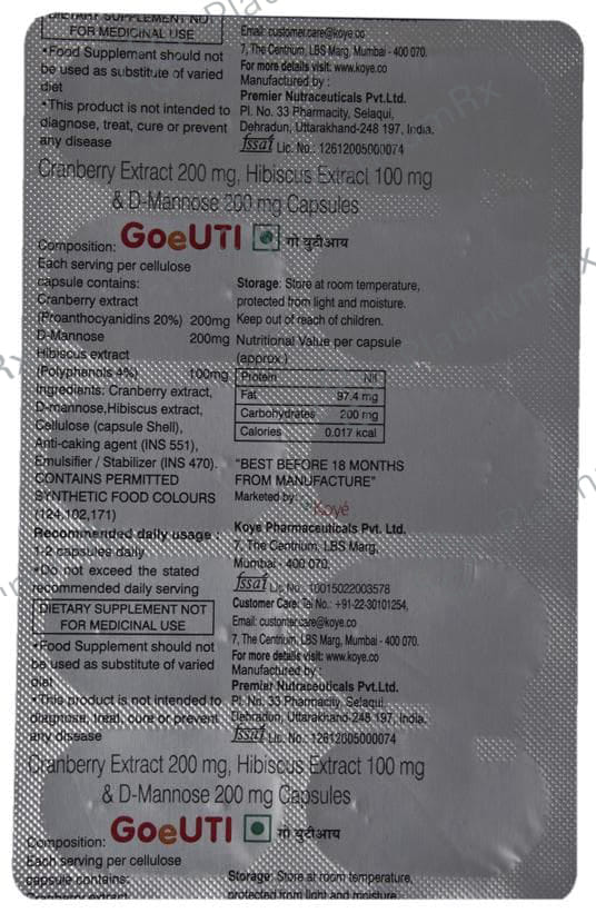 Goeuti Capsule 10s
