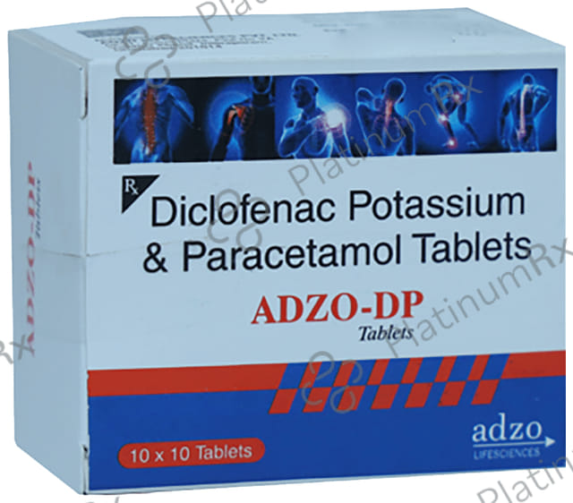 Adzo DP 50/325mg Tablet 10s