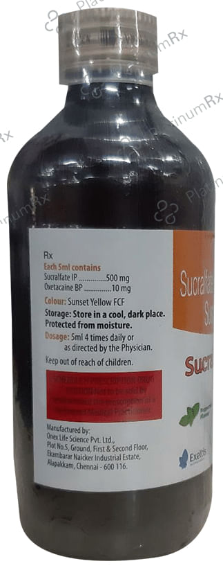 Sucralcoat O Suspension Peppermint Flavour Sugar Free 200ml