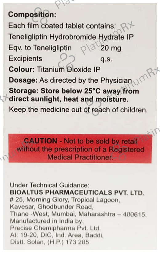 Tgptin 20mg Tablet 15s