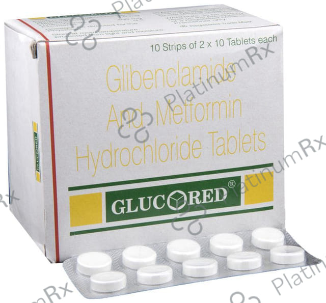 Glucored 2.5/400mg Tablet 10s
