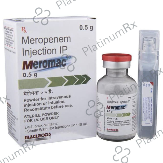 Meromac 0.5gm Injection 1s