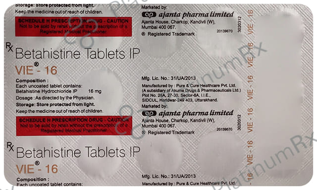 Vie 16mg Tablet