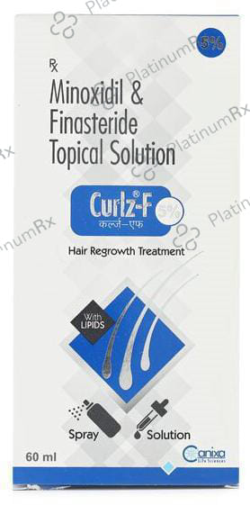 Curlz F 5% Solution 60ml