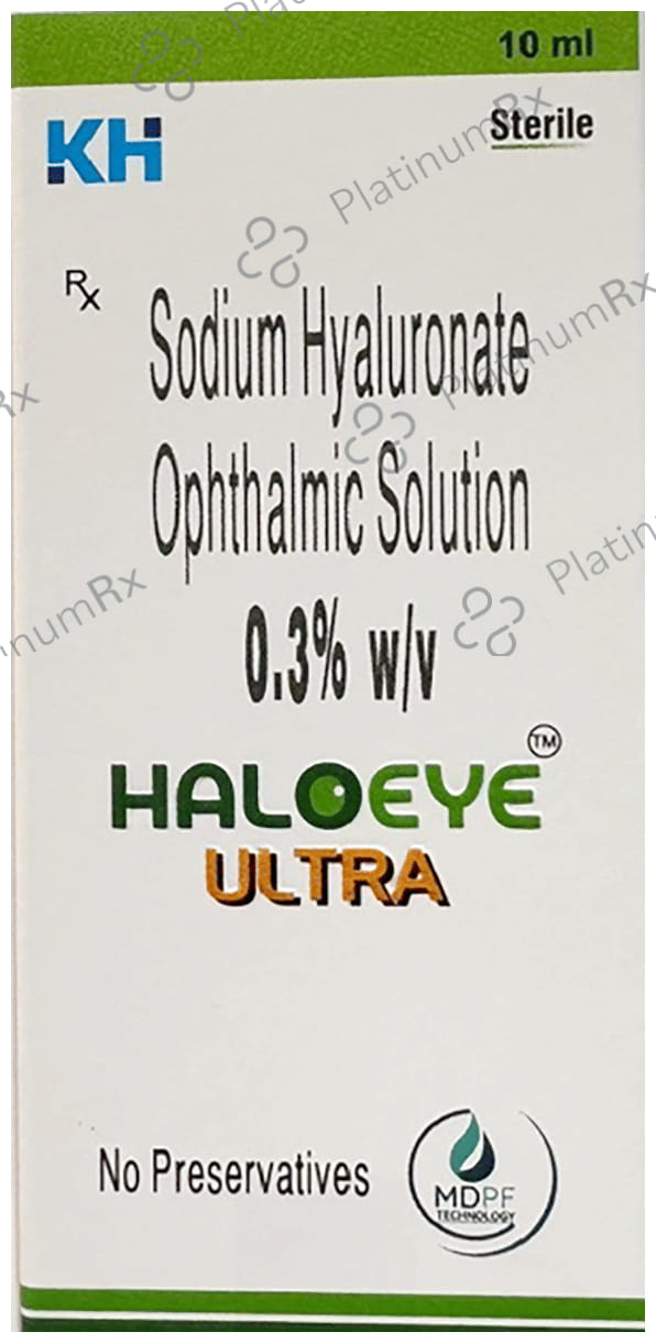 Haloeye 0.3% Ultra Eye Drop 10ml