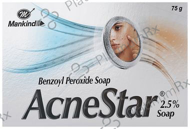 Acnestar 2.5% Benzoyl Peroxide Soap - For Acne Prone Skin