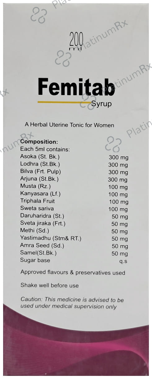Jain Femitab Syrup 200 ml