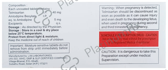 Udtel 5/40mg AM Tablet 10s