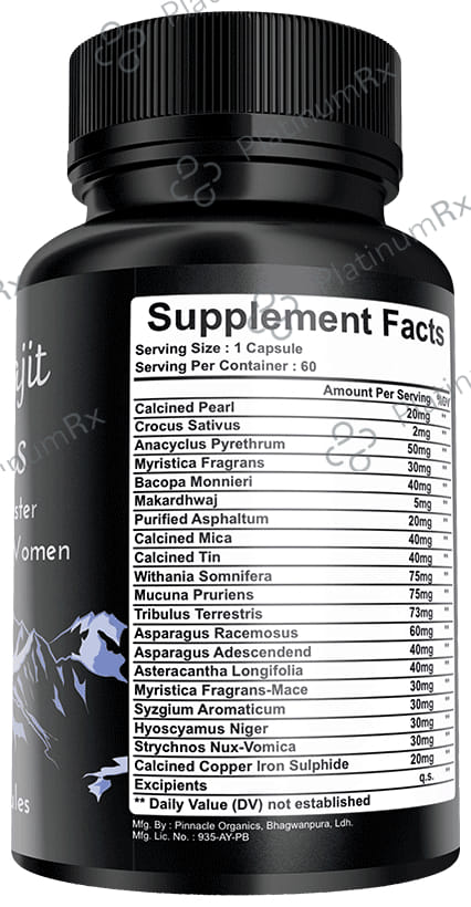 Shilajit Plus 500mg Capsule 60s