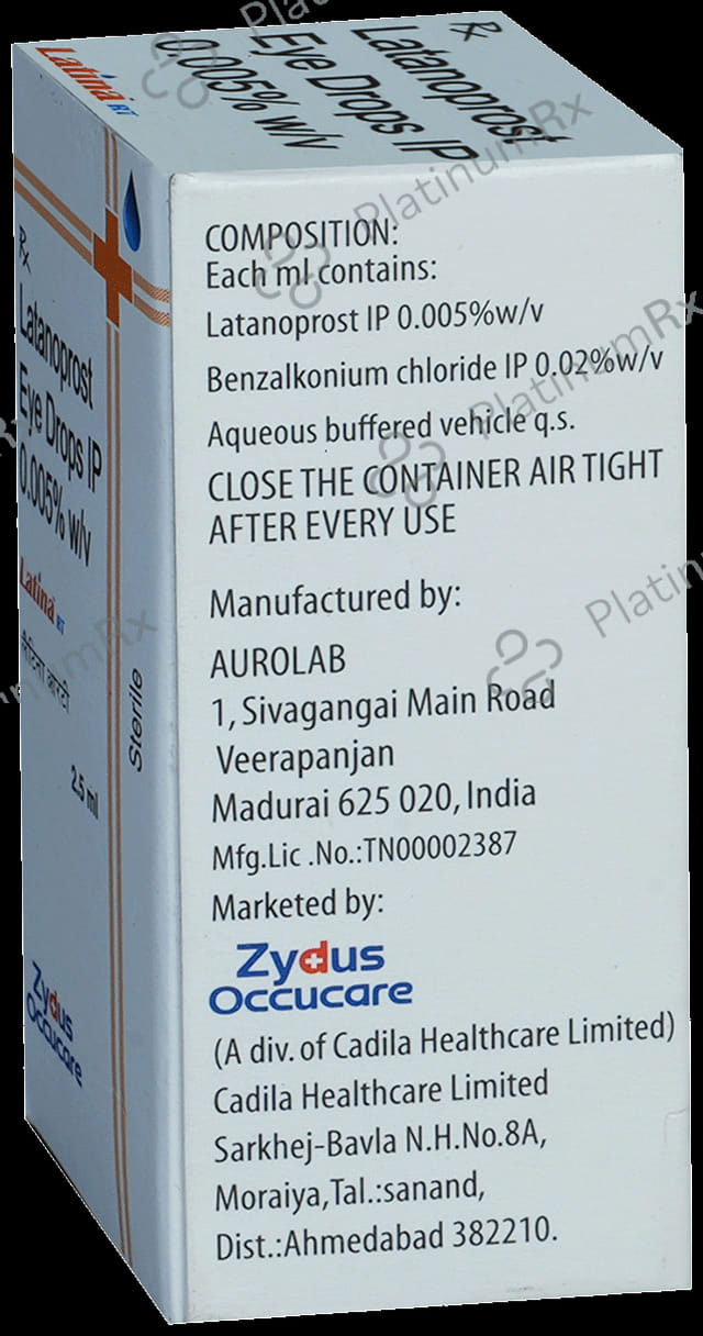 Latina RT Eye Drop 1s