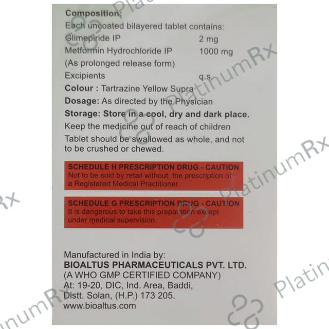 Glimsay M2 Forte Tablet PR