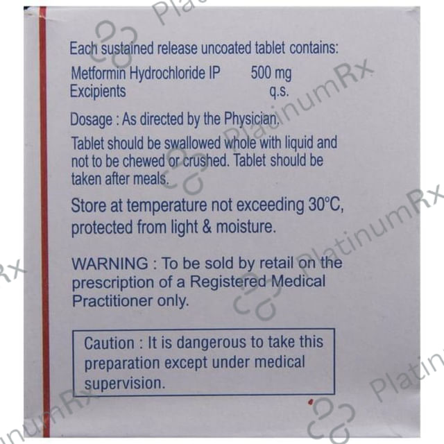 Riomet OD SR 500mg Tablet 15s