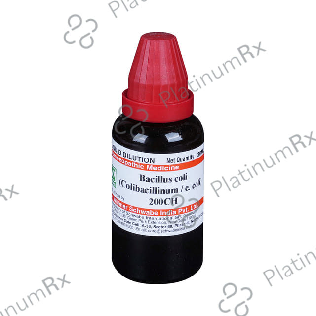 Dr Willmar Schwabe India Bacillus Coli Dilution 200 CH